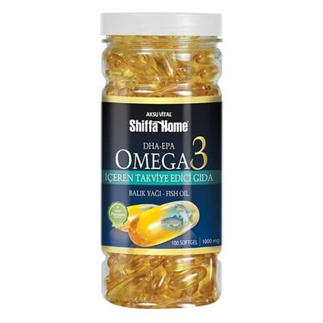 Aksu Vital Shiffa Home Omega 3 100 Softgel x 1000 mg