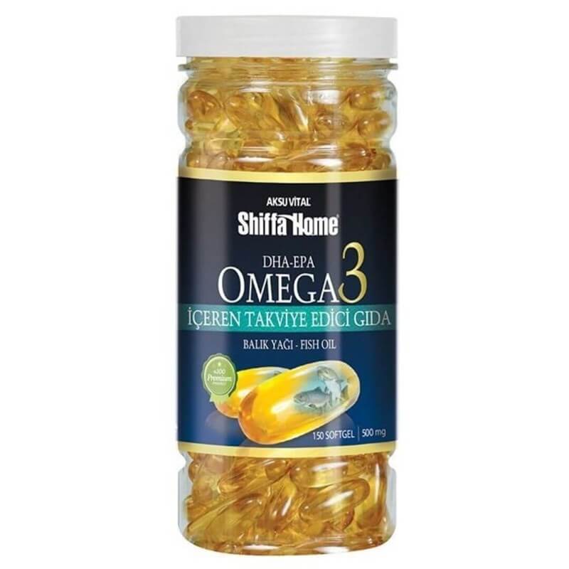 Aksu Vital Shiffa Home Omega 3 150 Kapsül X 500 mg