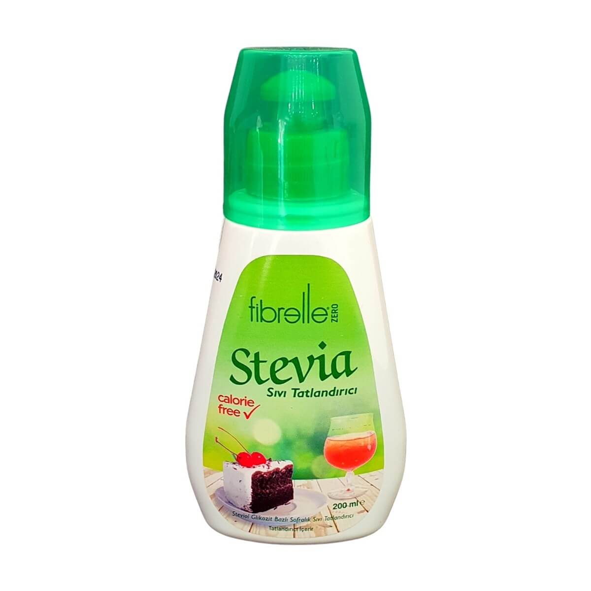  Fibrelle Stevia Sıvı Tatlandırıcı Sıfır Kalori 200 ml