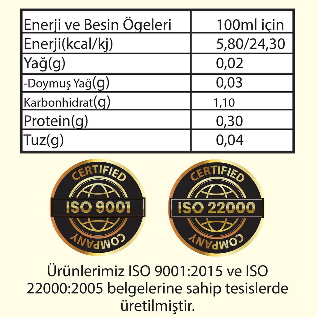 Hanzade Bitkisel Portakal Sirkesi 500 ml