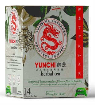 Yunchi Çayı Herbal Tea 14 Süzen Poşet - ORJİNAL BANDROLLÜ